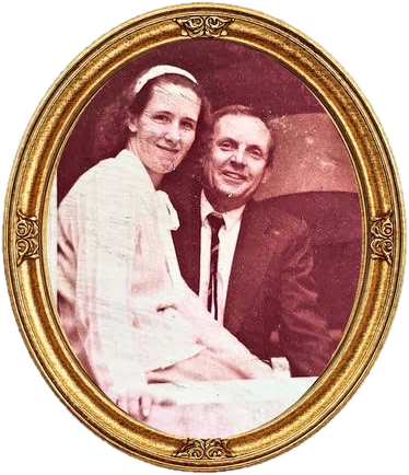 Portrait de famille d'époque